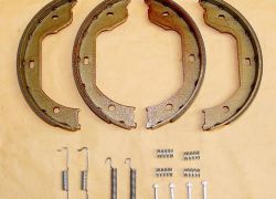 Brzdové čelisti zadní BMW E60, E61, E63, E64