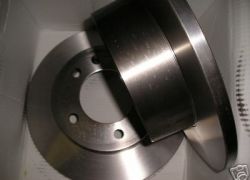 2x Brzdové kotouče Renault Master + Opel Movano zadní náprava 16 kola