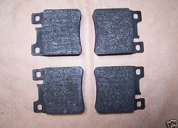 Brzdové destičky Mercedes W140 zadní náprava
