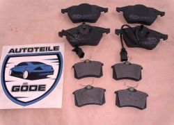Brzdové platničky predné + zadné Audi A6 od r.v. 1997-2005