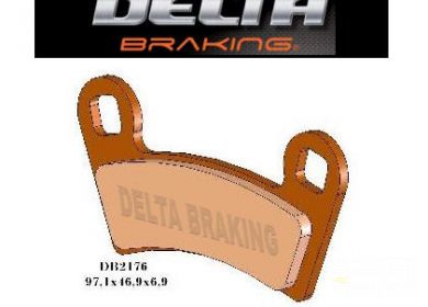 Brzdové obloženie DELTA RZR, Ranger, Outlaw predné