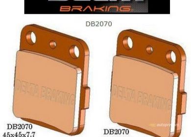 Brzdové obloženie SUZUKI LTZ 400, 250, predné, DELTA