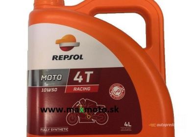 Olej Repsol Moto Racing 4T 10W50 4L