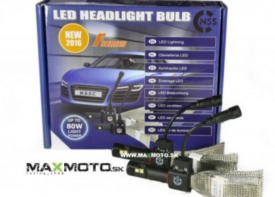 LED prestavbová sada H4 5500K 40-80W F SERIES