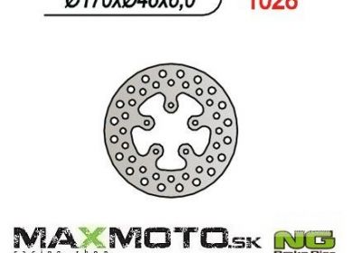 Brzdový kotúč HONDA TRX 650, 680 Rincon, Pioneer 500/700 zadný