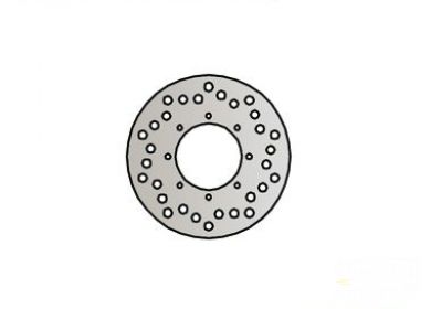 Zadný brzdový kotúč NG 047 POLARIS SPORTSMAN 400/500
