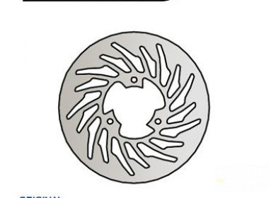 Brzdový kotúč zad. NG836 YAMAHA DT50, XT125 R/X