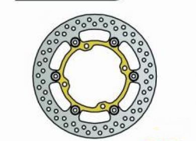 Brzdový kotúč pred. NG1031 KAWASAKI KLX450R, KX125/250/450