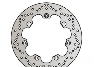 Brzdový kotúč zad. NG188 KAWASAKI EN450, GT550, GPZ1100, VN1500