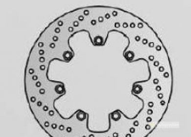 Brzdový kotúč pred. NG103 KAWASAKI EN 500