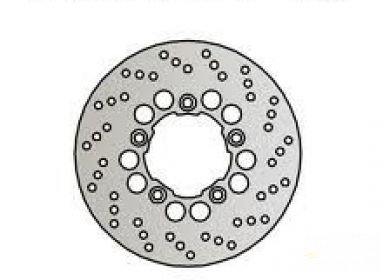 Brzdový kotúč zad. NG156 KAWASAKI ZXR, ZR Zephyr, GTR 1000