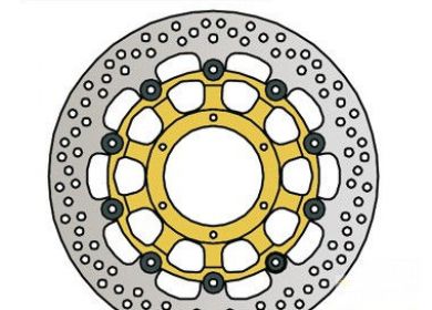 Brzdový kotúč pred. NG788 HONDA CBR 600/1000, CB1000/1300