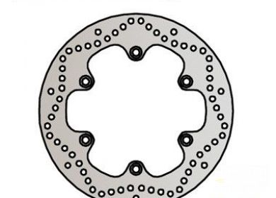 Brzdový kotúč pred. NG208 DAELIM, HONDA XL600, FX650 Vigor