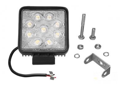 LED svetlo DATEX 9*3W 1800lm - diaľkové