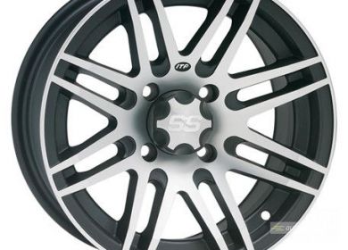 Disk pre štvorkolku SS316 Matte Black Machined 12x7, 14x7