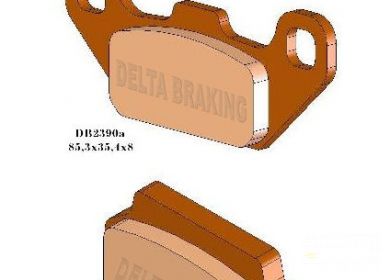 Brzdové obloženie DELTA SUZUKI 230/250/500 LT