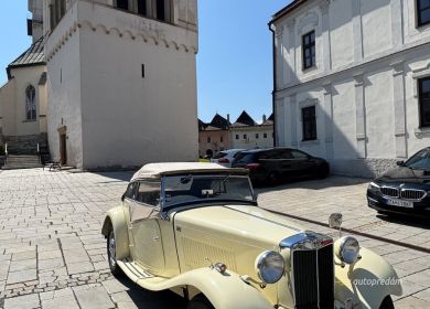 Veteran na predaj (1) Na predaj veterán MG, 1952, pôvodný stav, na bielych ŠPZ